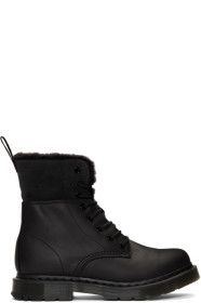 Dr. Martens - Bottes noires Snowplow 1460 Kolbert