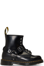 Dr. Martens - Black 1460 Harness Boots