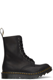 Dr. Martens - Bottes noires Made In England Ripple 1490