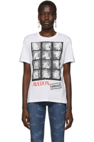 Versace - Richard Avedon Edition ホワイト ポラロイド T シャツ