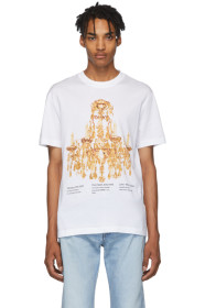 Versace - 白色 Chandelier T 恤