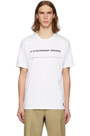 Undercover - 白色“A Clockwork Orange”印字 T 恤