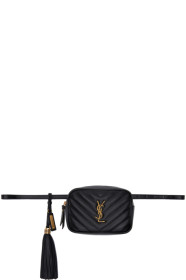 Saint Laurent - Black Lou Belt Bag