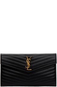 Saint Laurent - 黑色 Sulpice 手拿包