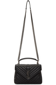 Saint Laurent - Sac noir Medium College