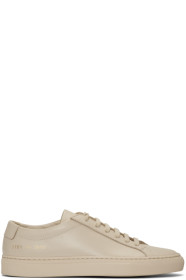 Common Projects - Baskets beiges Original Achilles Low