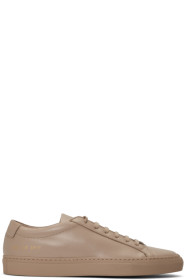 Common Projects - Baskets roses Original Achilles Low exclusives à SSENSE