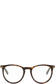 Gucci - Tortoiseshell Round Glasses