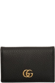 Gucci - Black GG Marmont Card Holder