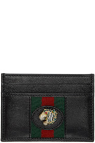 Gucci - Black Rajah Card Holder