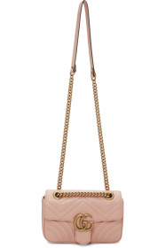 Gucci - Sac rose Mini Marmont