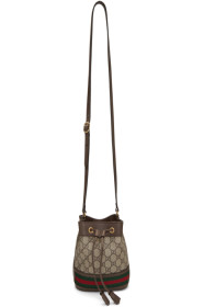 Gucci - Sac seau beige Mini GG Ophidia
