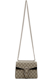 Gucci - Sac à bandoulière beige Mini Dionysus