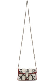 Gucci - Off-White Tweed Super Mini Dionysus Bag