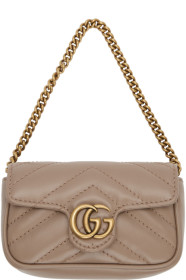 Gucci - Pink GG Marmont Coin Case Bag