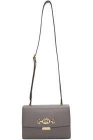 Gucci - Grey Small Zummi Shoulder Bag