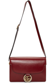 Gucci - Sac à bandoulière rouge Small GG Ring