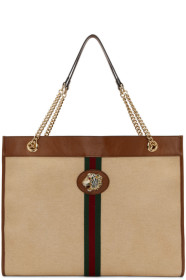 Gucci - ベージュ ラージ ラジャ トート
