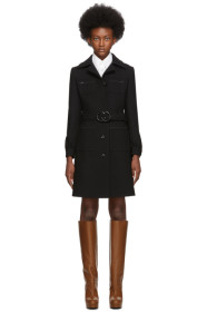 Gucci - Black Wool Coat