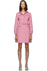 Gucci - Pink Wool Short Coat
