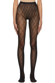 Gucci - Collant noir GG