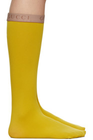 Gucci - Chaussettes jaunes Amila