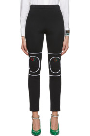 Gucci - Black Knee Pad Leggings
