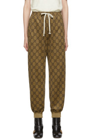 Gucci - Beige GG Logo Lounge Pants