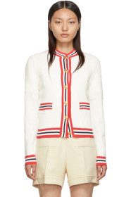 Gucci - White GG Cardigan