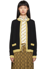 Gucci - Black Lurex Cardigan