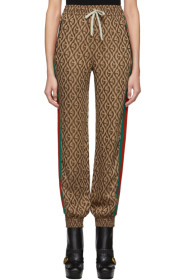 Gucci - Brown G Rhombus Lounge Pants