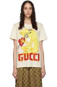 Gucci - オフホワイト フロッグ ハード T シャツ
