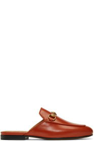 Gucci - Flâneurs orange Princetown