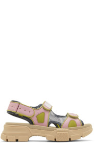Gucci - Pink Aguru Sandals