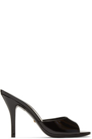 Gucci - Black Slide Heeled Sandals