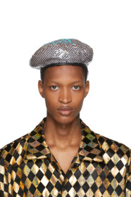 Gucci - Multicolor GG Sequin Beret