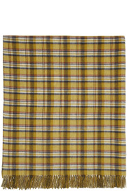 Gucci - Reversible Yellow & Blue GG Wool Poncho