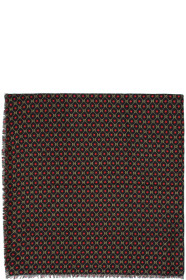 Gucci - Black & Yellow GG Star Shawl
