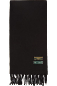 Gucci - Black Wool & Cashmere Scarf