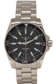 Gucci - Silver XL Dive Watch