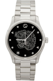 Gucci - Silver G-Timeless Tiger Watch
