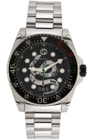 Gucci - Silver Dive Snake Watch