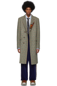 Gucci - Multicolor Houndstooth Garden Coat