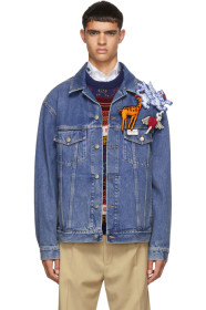 Gucci - Blue Denim Pin Jacket