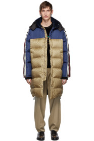 Gucci - Multicolor Down GG Nylon Coat