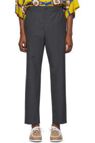 Gucci - Grey Wool Trousers