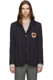 Gucci - Blue Striped Blazer