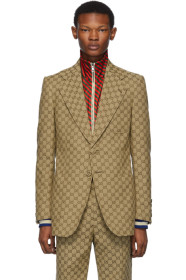 Gucci - Beige GG Blazer