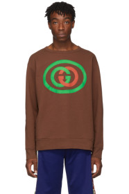 Gucci - ブラウン GG スウェットシャツ