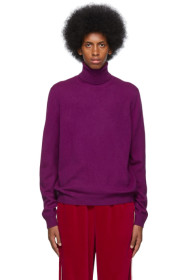 Gucci - Purple Wool Cashmere Turtleneck
